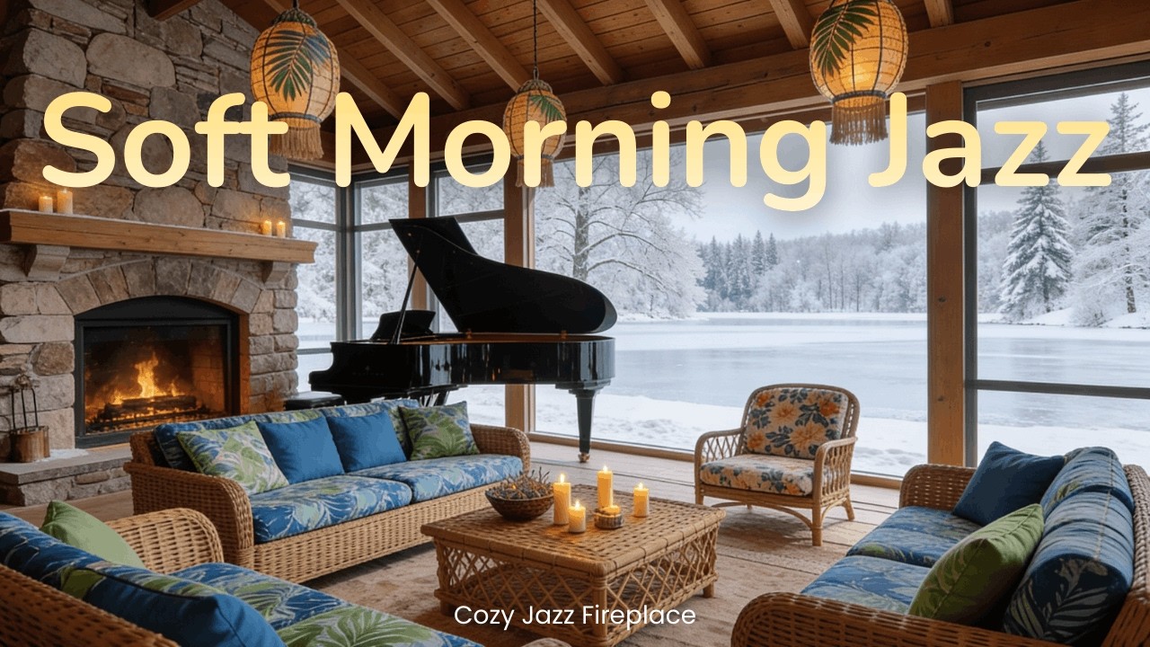 Late Winter Café Jazz ☕❄️ – Calm Piano