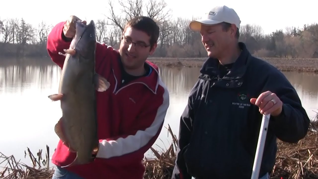 How to Catch Early Spring Channel Catfish from Shore
