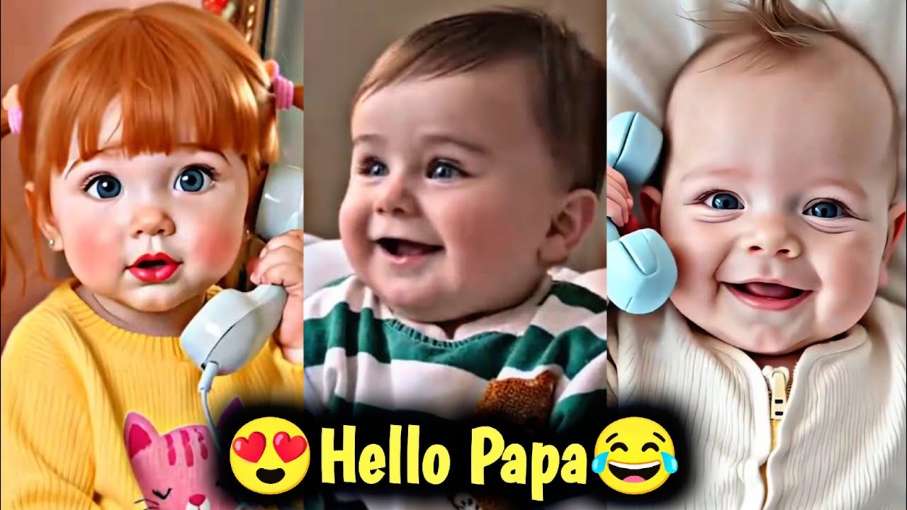 😍बच्चा कह रहा है 