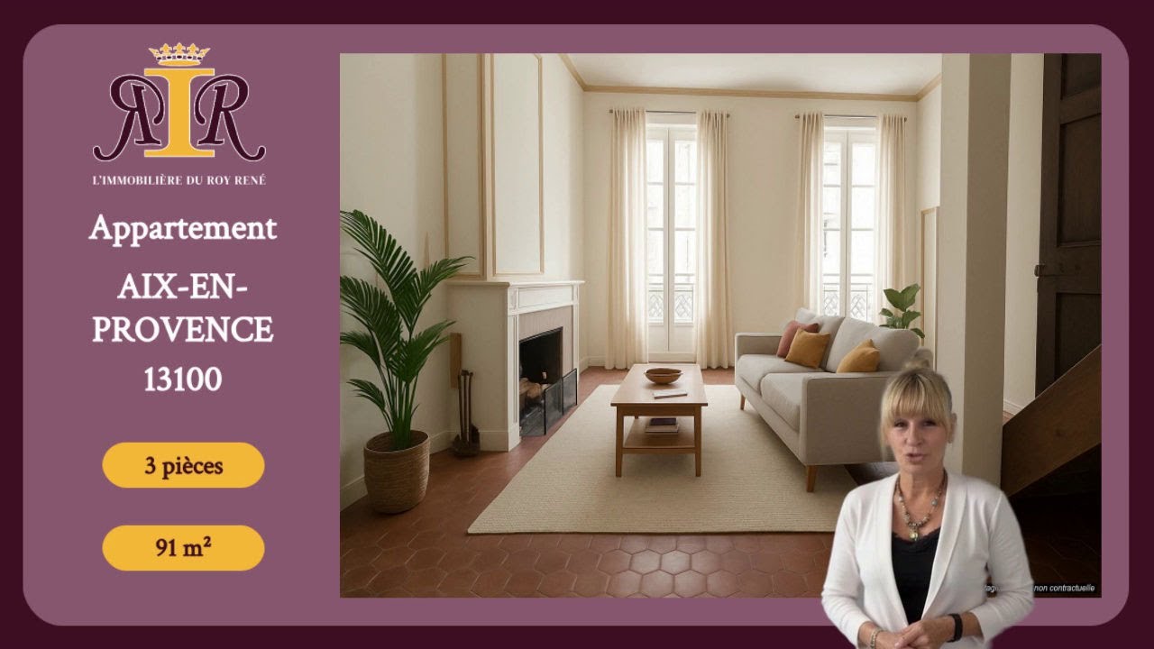 Vente Appartement à AIX-EN-PROVENCE 3 pièces - 572.000