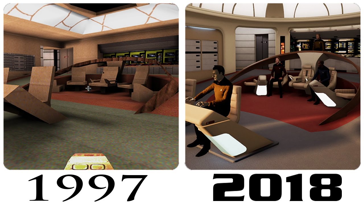 Evolution of ENTERPRISE D | Star Trek Single Player Game