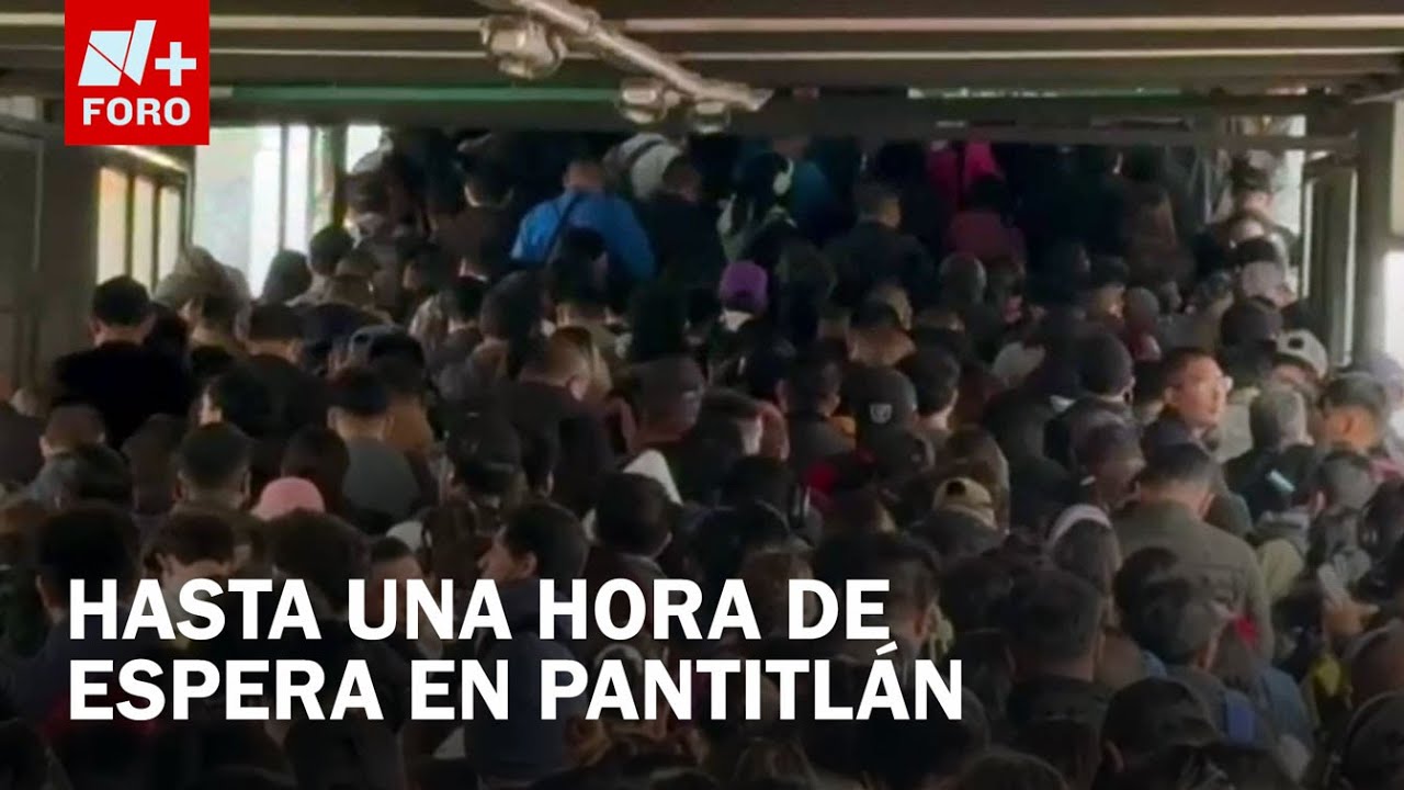 Colapsa estación Pantitlán del Metro CDMX - Expreso de la Mañana