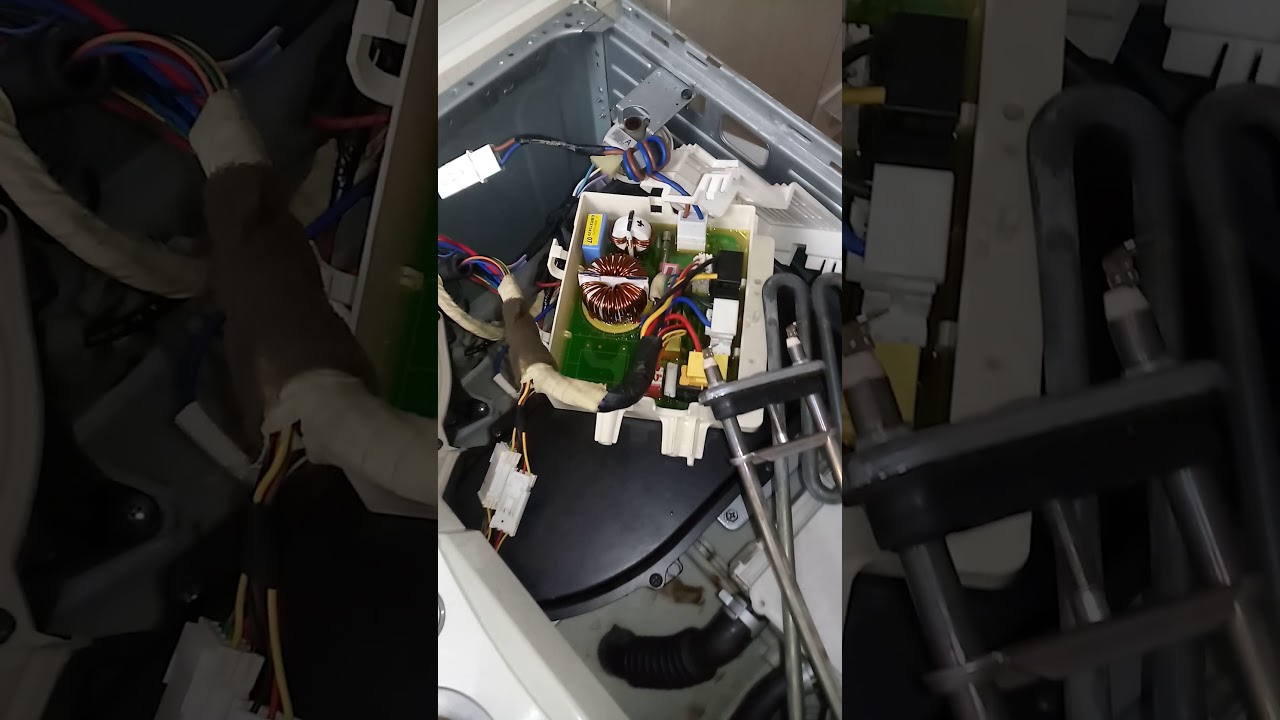 Maquina lava e seca da lg desligando o Dr. E n&atilde;o ligava