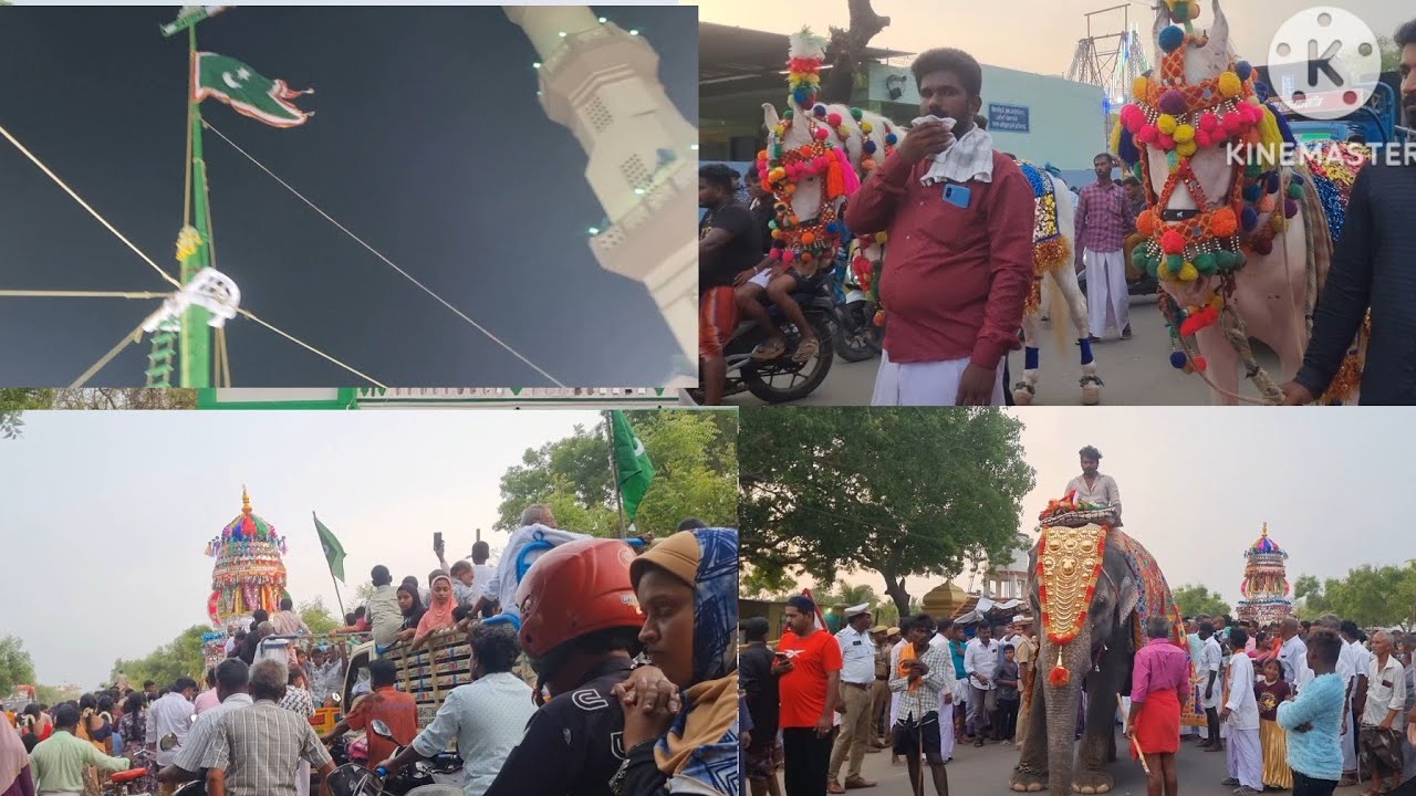 09-05-2025 ஏர்வாடி தர்ஹா கொடி ஏற்றும் விழா afren channel