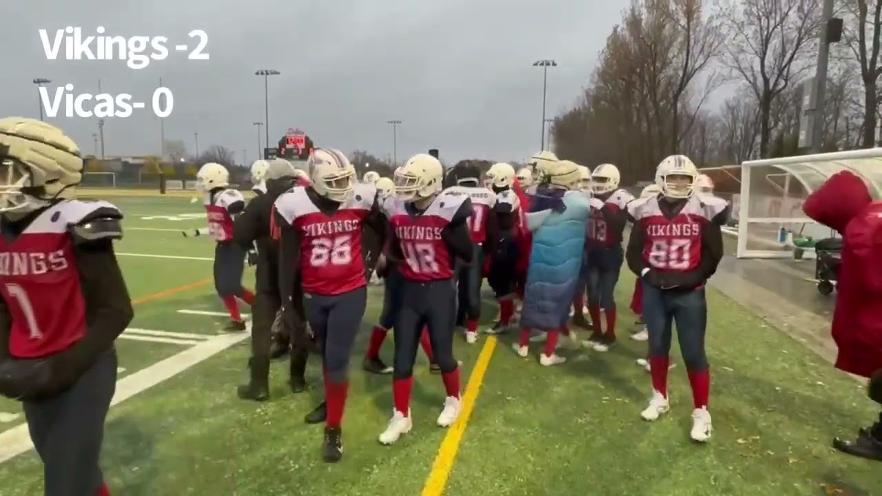 LFMM Coupe Argent Football 2025 - Laval Nord Vikings vs Victoriaville Vicas 