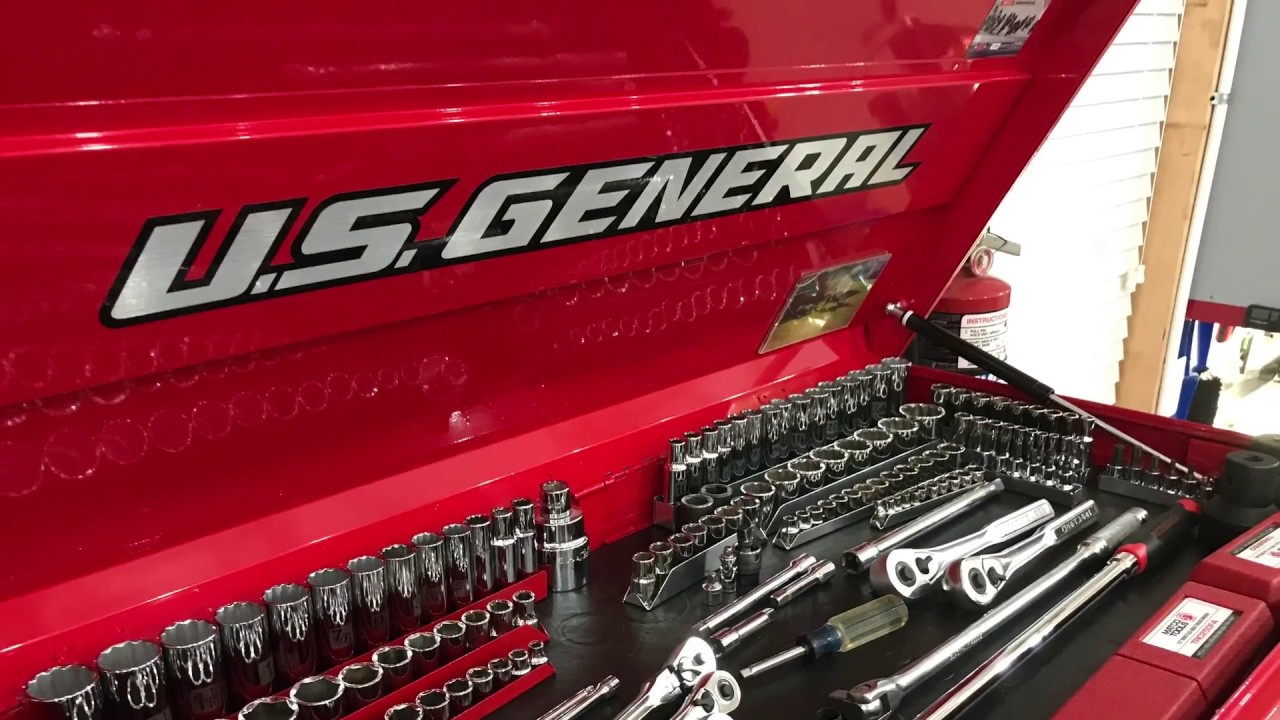 Harbor Freight US General series 2 tool box & DIY Socket Storage