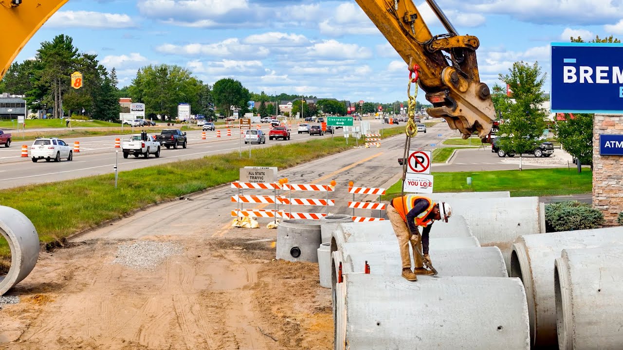 Widseth Engineers Lead Stormwater Improvements on Design Road and Highway 371 in Baxter