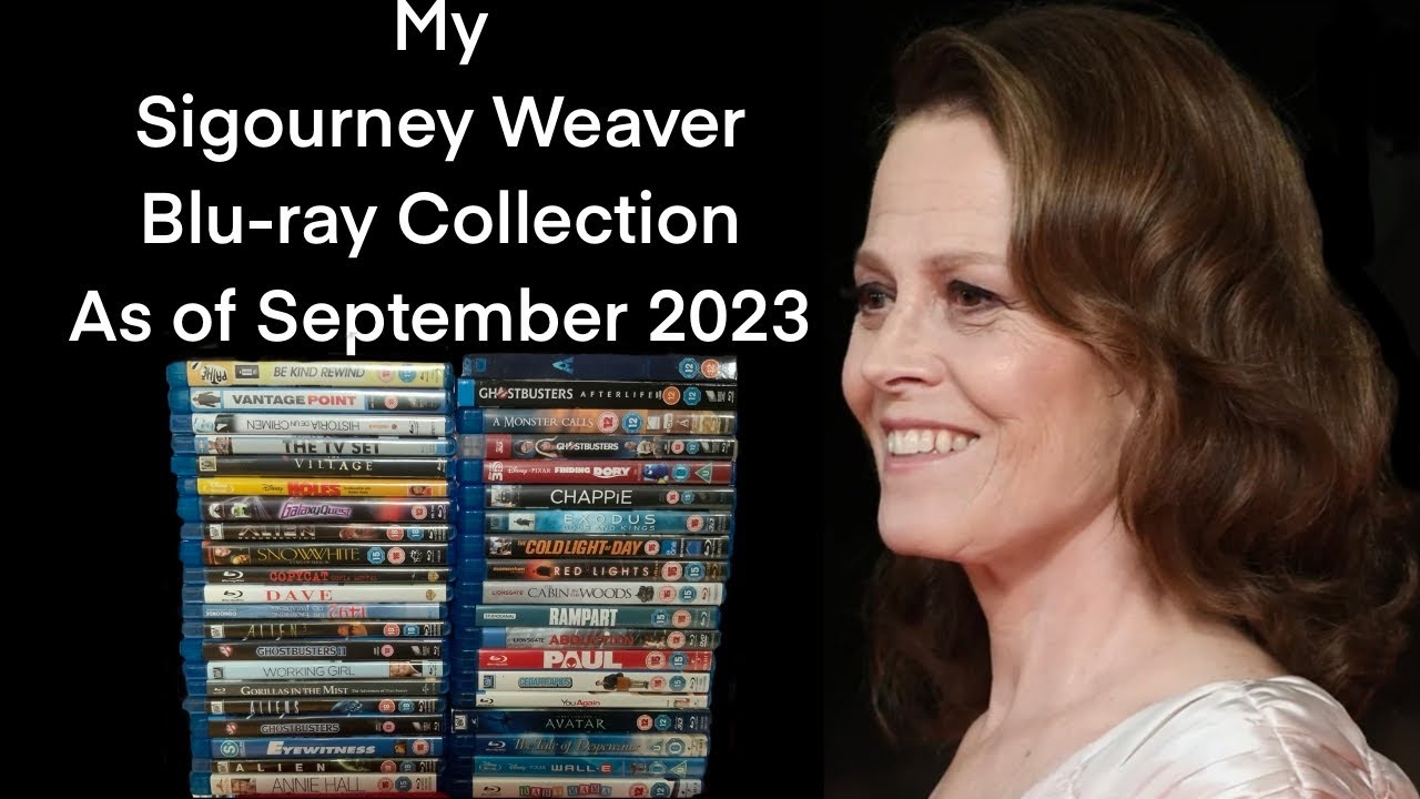 My Entire Sigourney Weaver  Blu-ray Collection (plus character name)￼