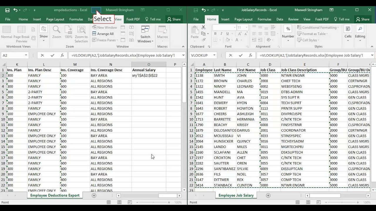 Excel VLOOKUP With Multiple Workbooks