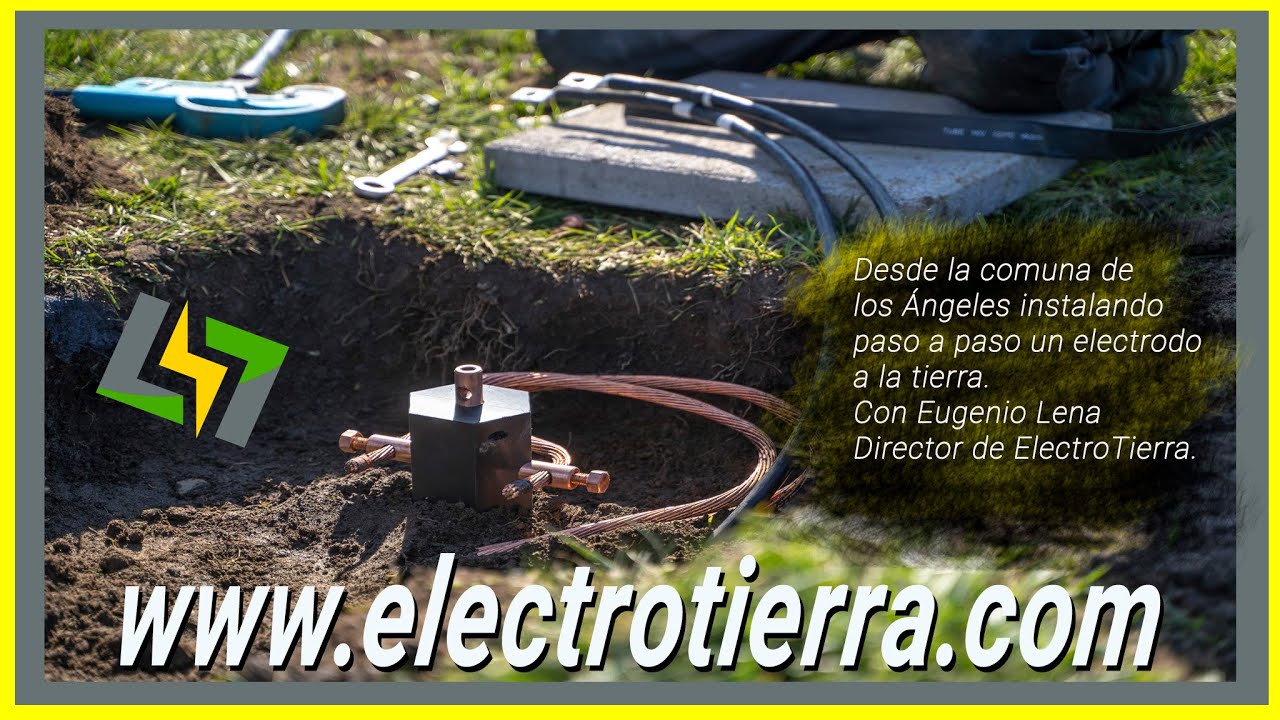 Malla de Tierra - ElectroTierra - Barra a Tierra paso a paso en terreno