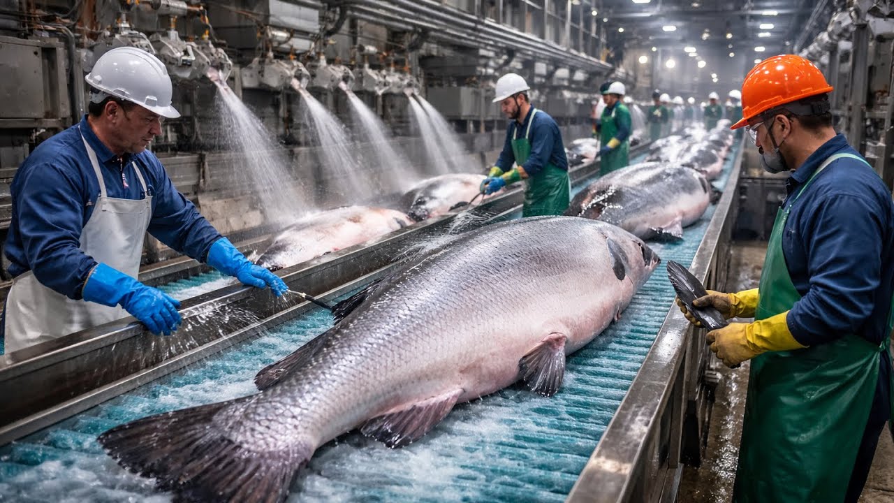 From Fish Skin to Luxury Leather: Inside the Giant Leather Factory