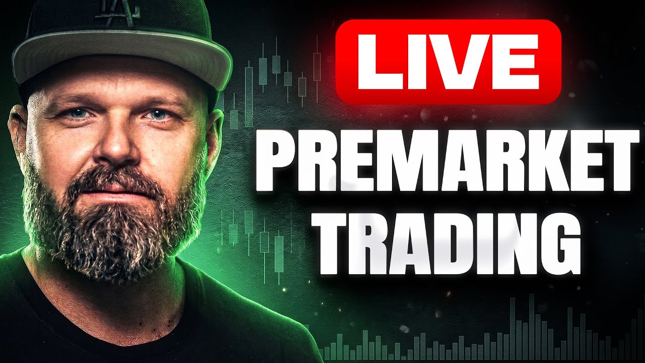 Live Trading The Premarket Open | Bitcoin, NASDAQ, Gold & Oil