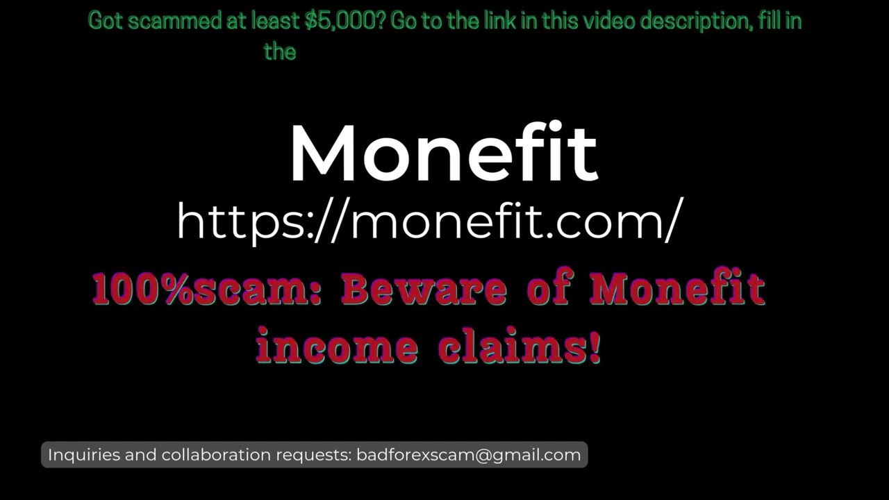 Monefit Review: Monefit.com exposed;⚠️ Scam promising 9.96% APY daily