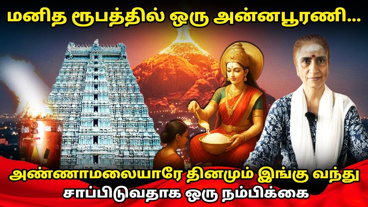 திருவண்ணாமலையாரை அப்பா என்று அழைக்கும் ஒரு அன்னபூரணி கதை  |#sithanpokku #tiruvannamalai #thoppi 