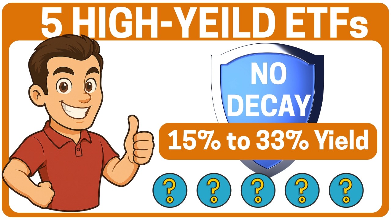 5 высокодоходных ETF, которые не падают! (доходность 15&ndash;33%)