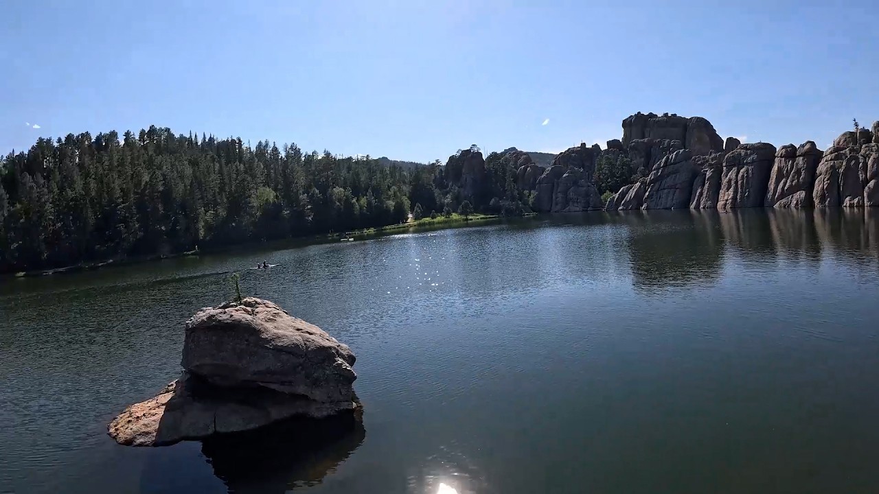 Sylvan Lake, Custer state park South Dakota, USA JULY 2025