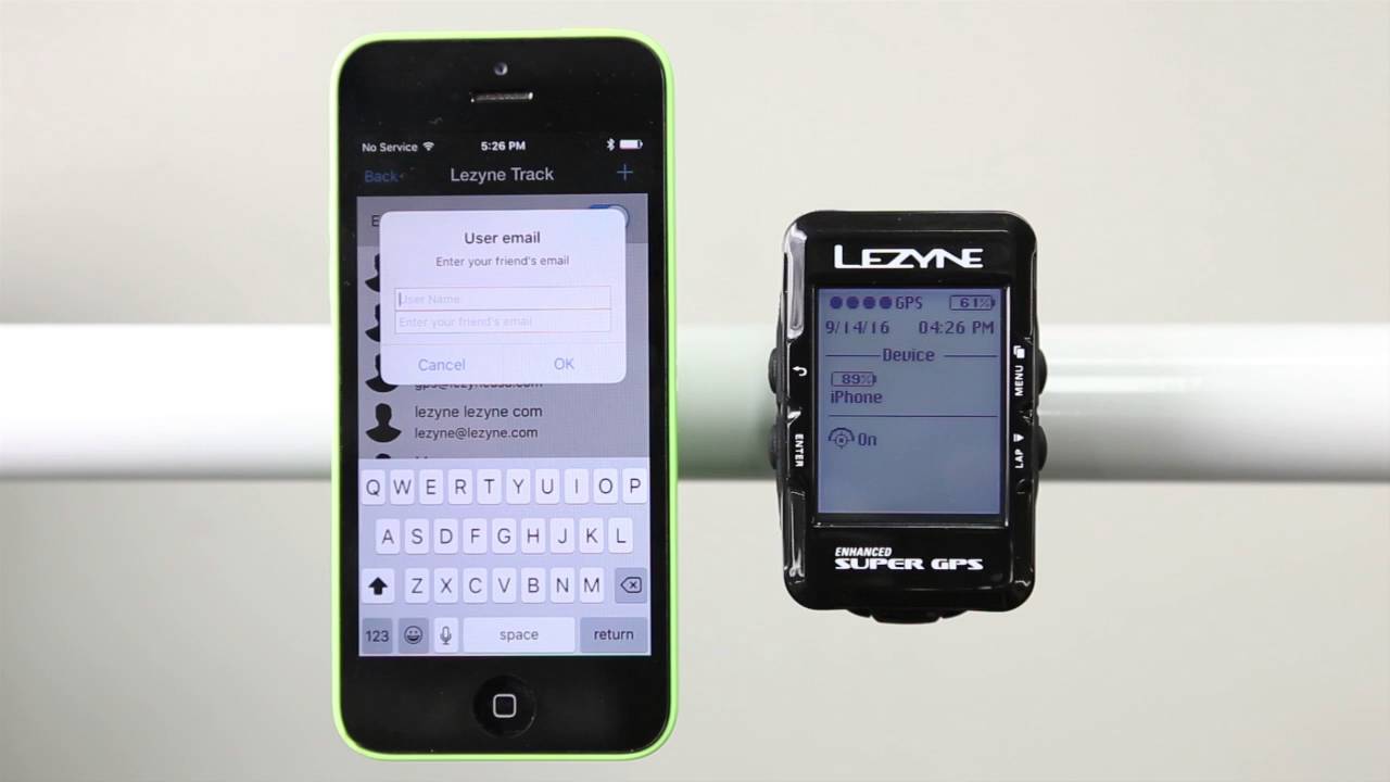 GPS Live Tracking and Telemetry | Lezyne Track
