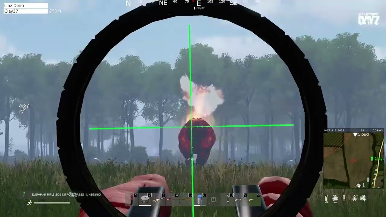 Clay and I's latest two man Papa fight on Bear Mountain 2 - Banov #dayzmod #pvp #papabear