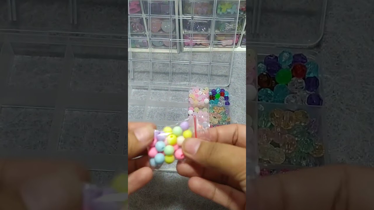 |Sorting Beads Part 16|#beads #manikmanik #sortingbeads #diybeads #shorts #shortvideo