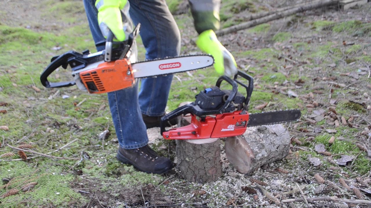 День тестирования! Husqvarna 263 CD, Jonsered 490, Stihl 020 AVP, часть 3