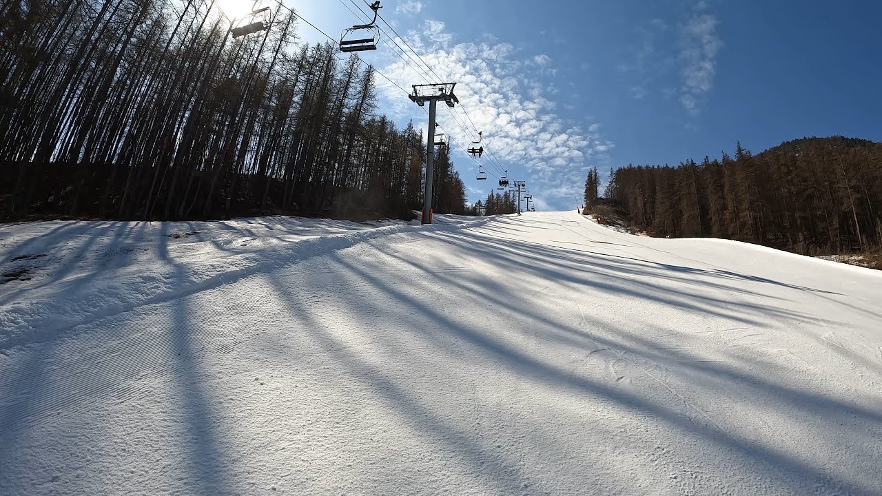 Casse du bœuf - Piste noire - Serre Chevalier - Mars 2022 - GoPro10 4K 60P