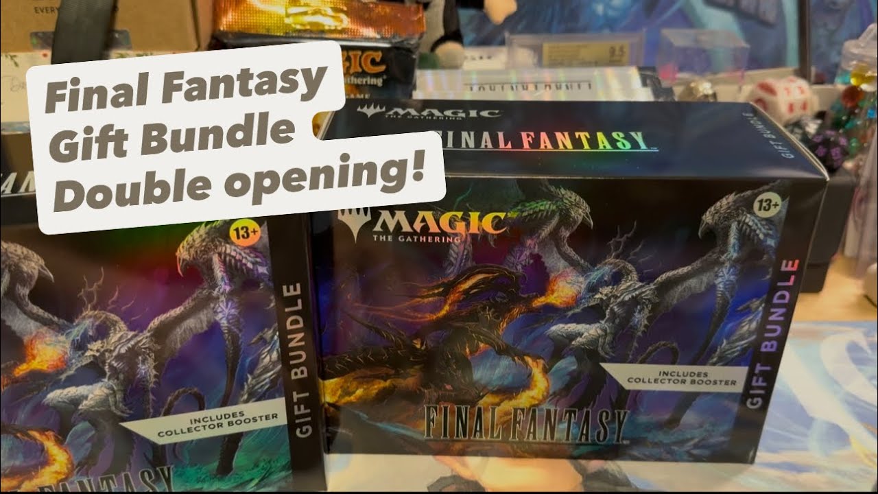 Final Fantasy gift bundle opening x 2! Hunt for the Chocobo continues! MTG, Magic the Gatherinf 