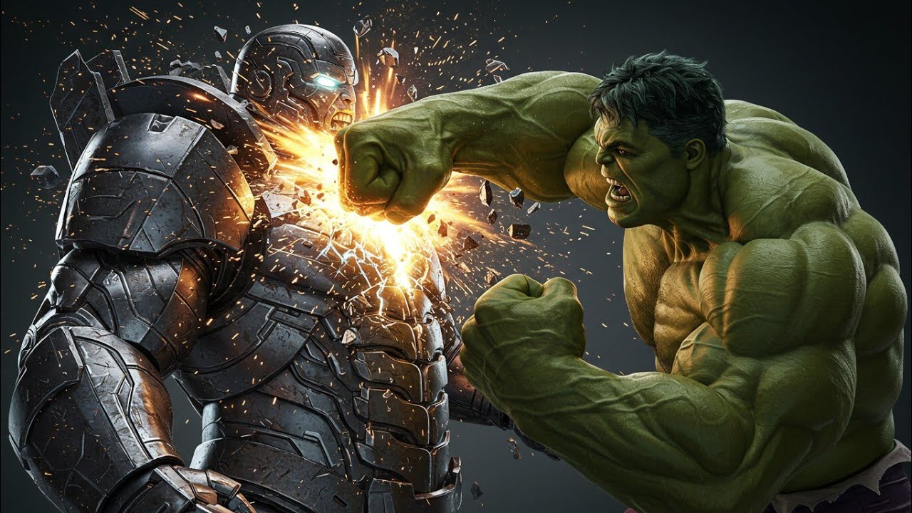 Hulk vs Onslaught: World-Shaking Battle