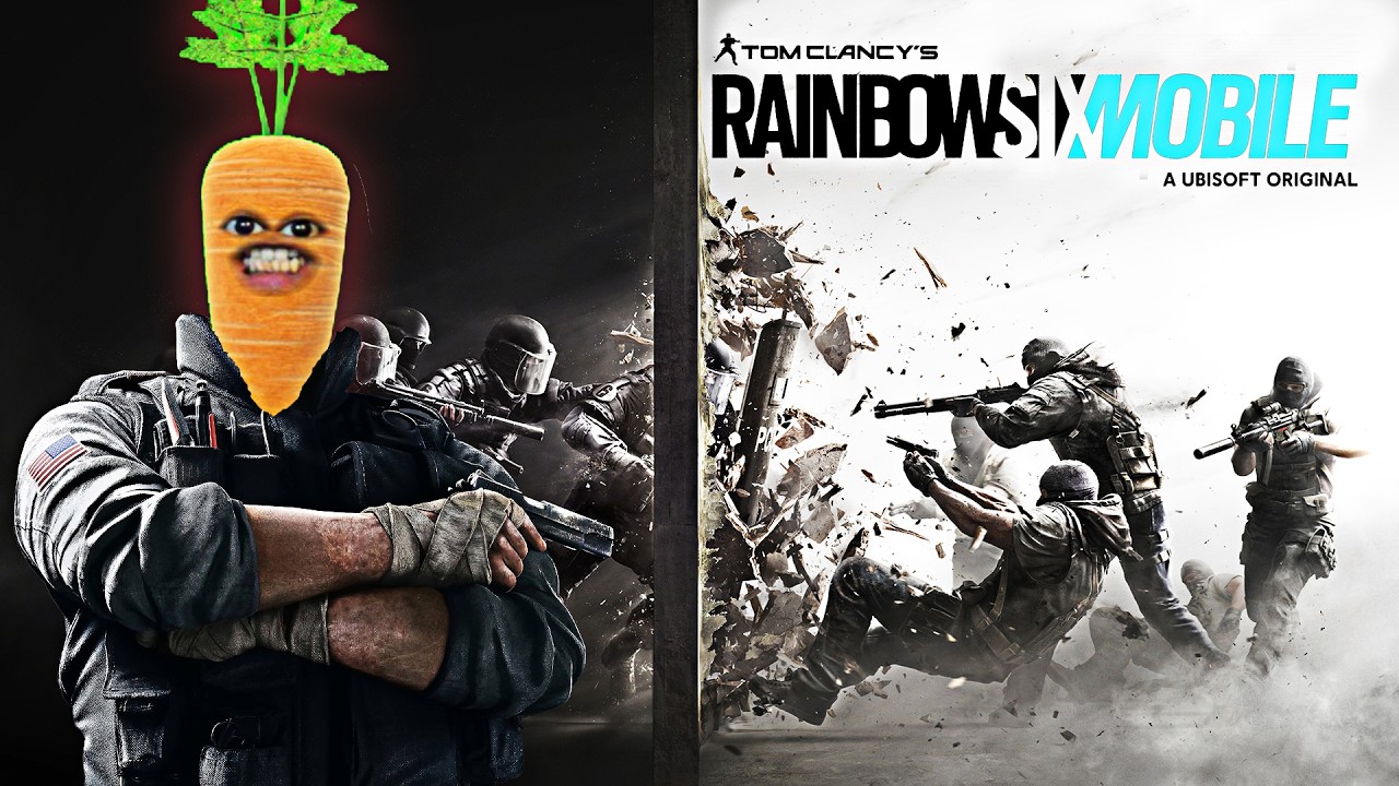 i'm addicted to Rainbow Six Mobile/PC.