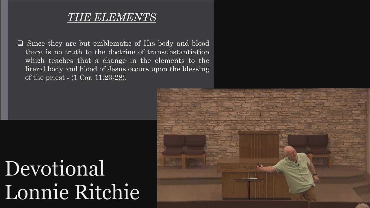 Wednesday Evening Bible Class - February 11th, 2026