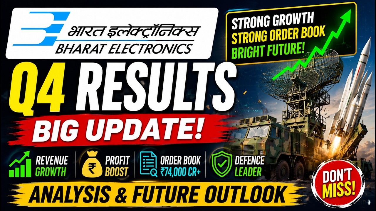 BEL Q4 Result में बड़ा धमाका? | Bharat Electronics Future Growth & Target Analysis 🚀