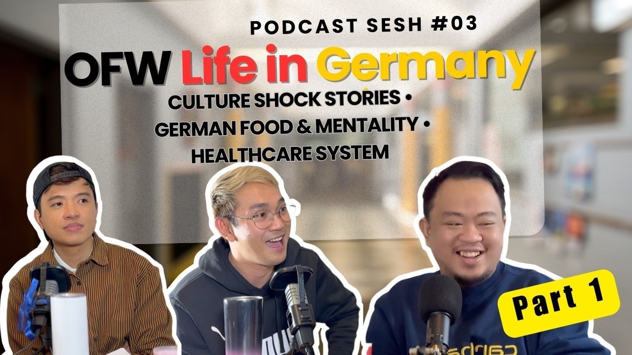 OFW Life in Germany (PART1) | Culture Shocks, Food & Mindset, Healthcare | The Feierabend Sesh S1E03