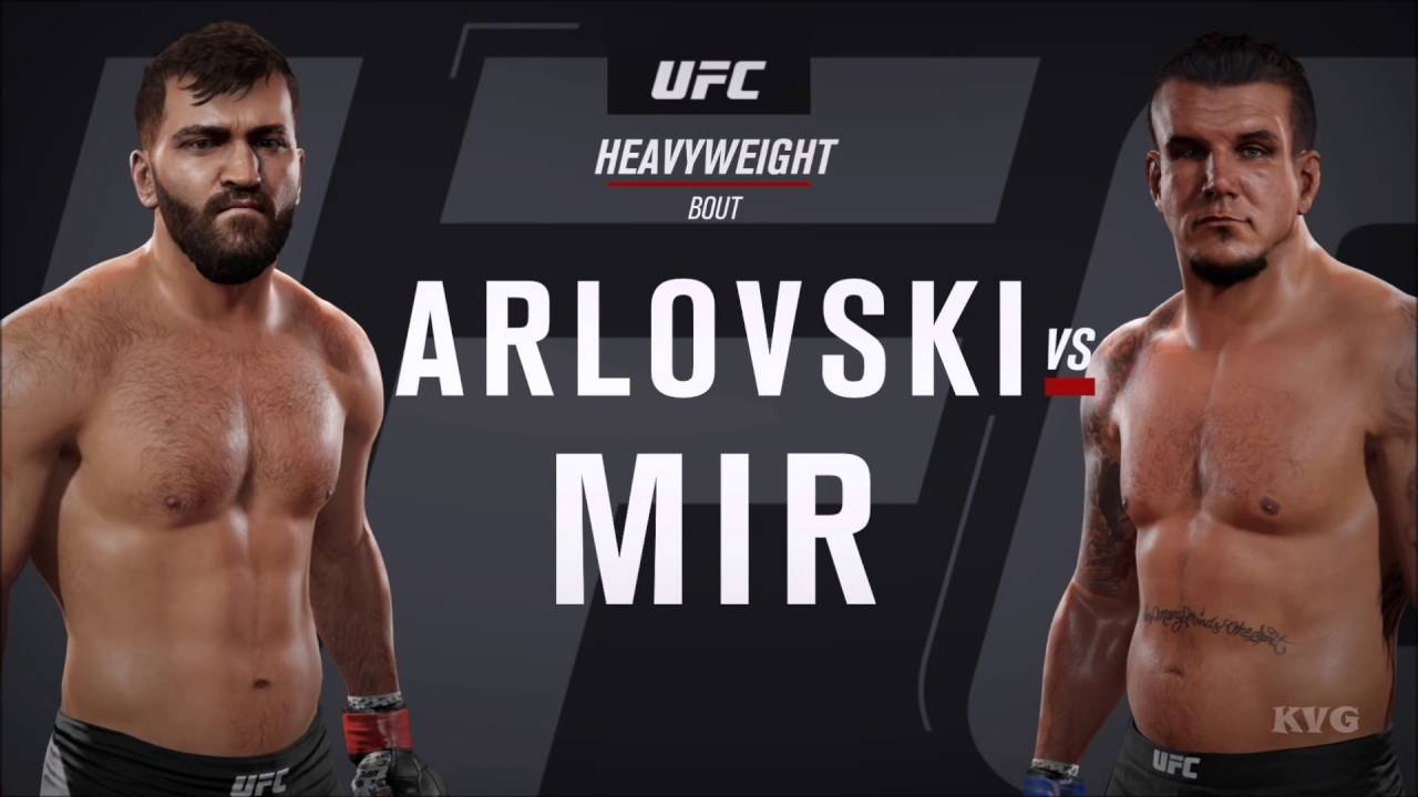 EA Sports UFC 2 - Andrei Arlovski vs Frank Mir | Gameplay (HD) [1080p60FPS]