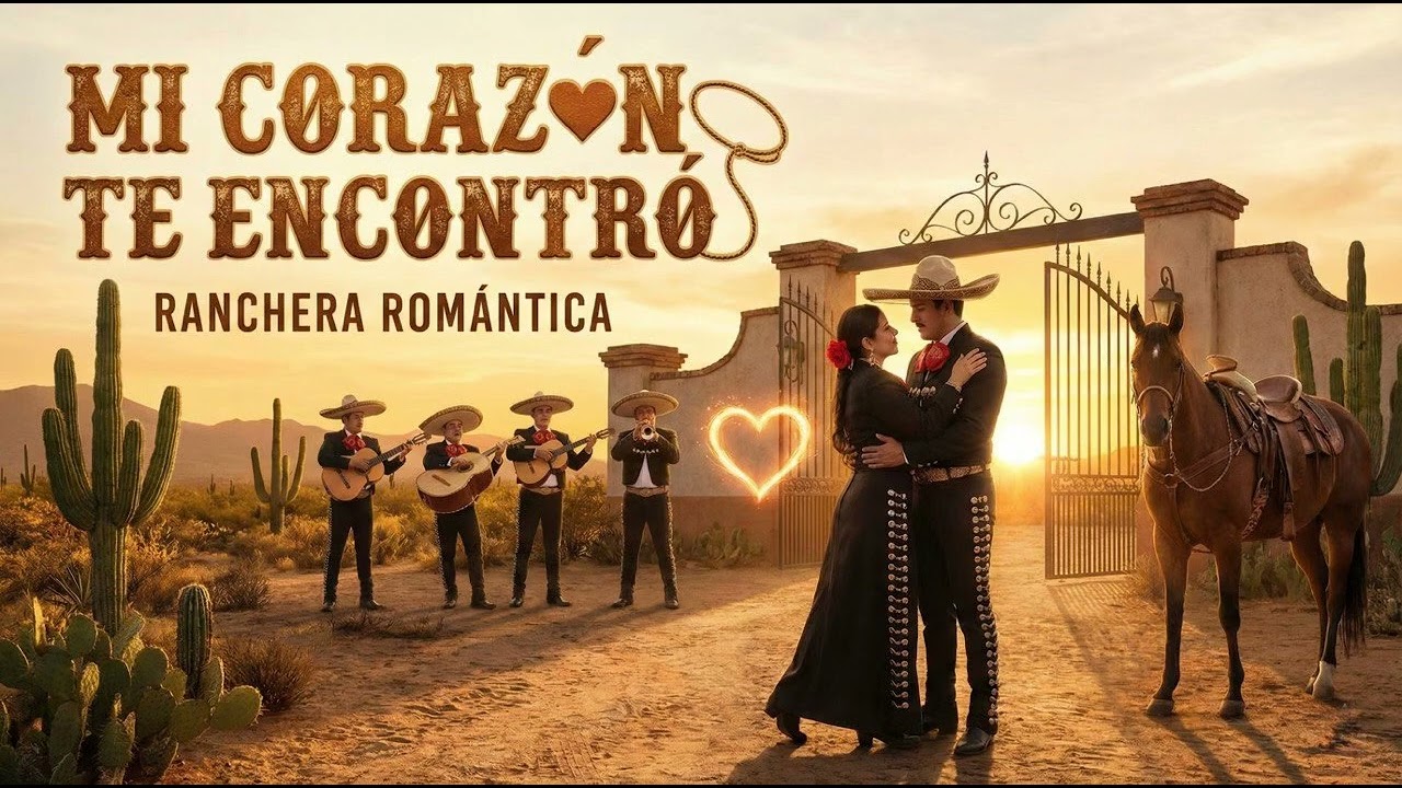 Mi Corazón Te Encontró ❤️ | Ranchera Romántica de Amor Verdadero
