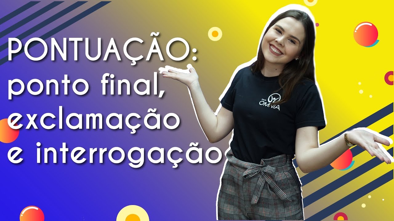 Pontuação: ponto final, ponto de exclamação e interrogação - Brasil Escola