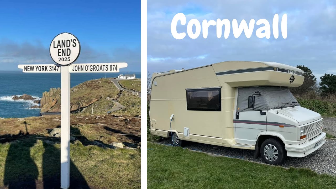 We discover beautiful Cornwall in our vintage motorhome Sofia