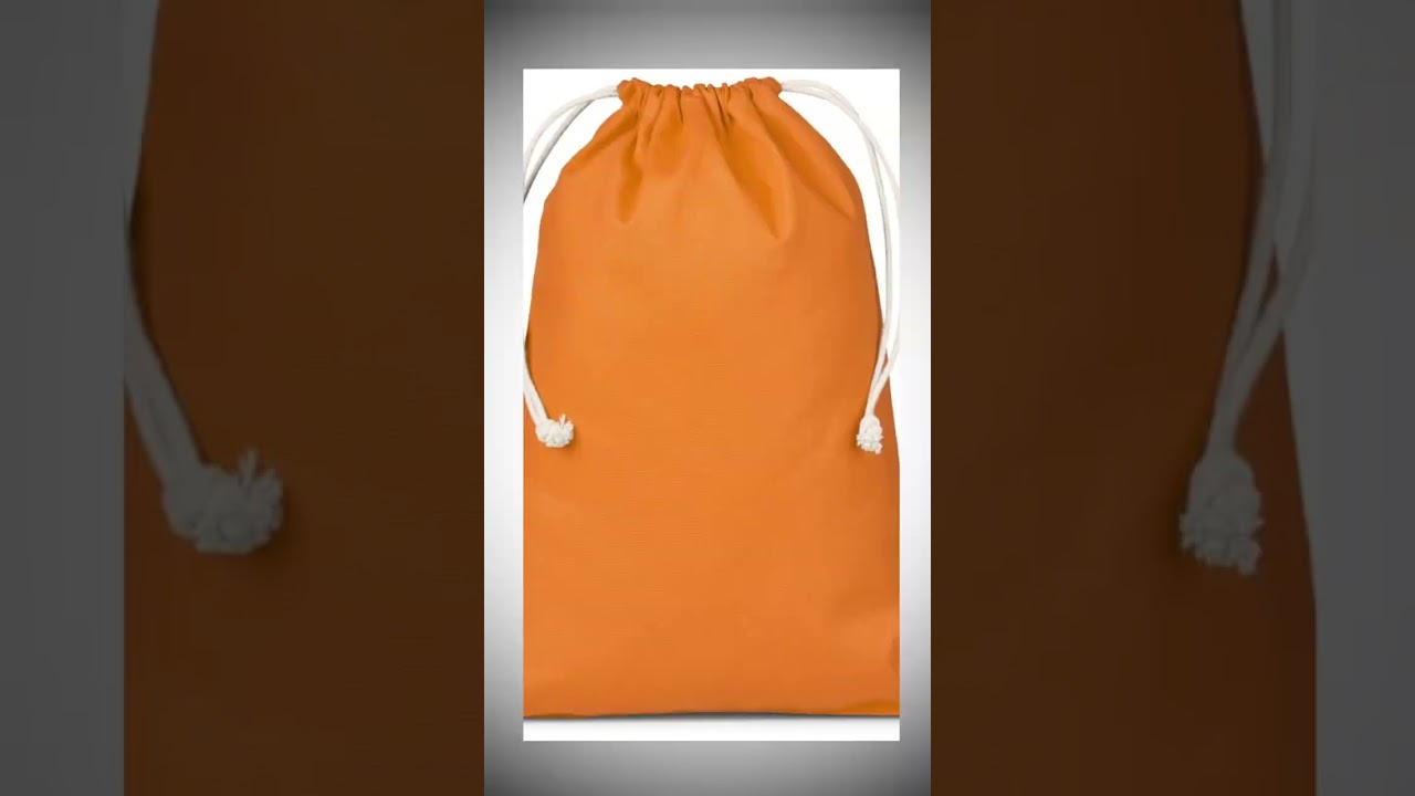 Maxi Cotton Drawstring Pouch