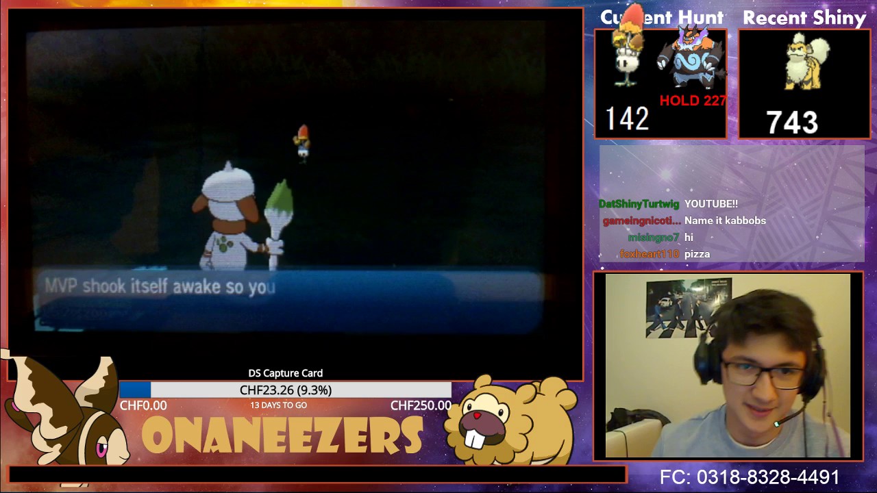 [Live] Shiny Morelull via SOS Method! 143 Encounters - Pokemon Sun and Moon
