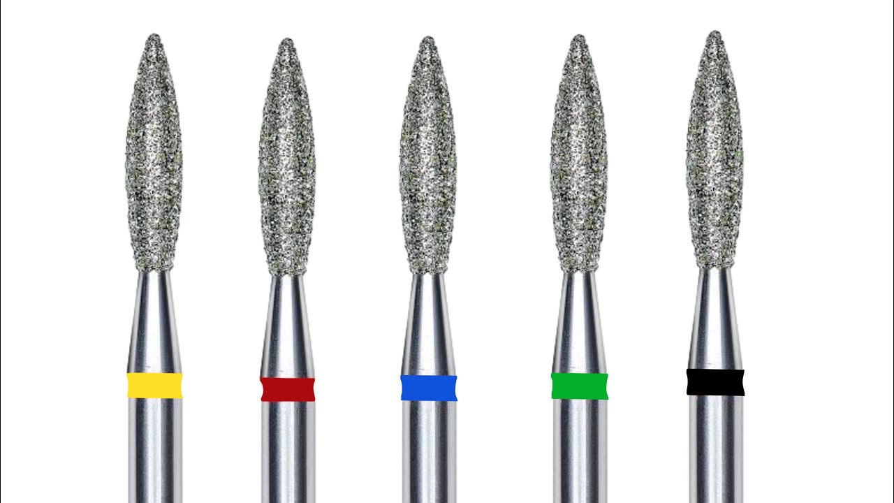 Significado de los colores en fresas/puntas para drill en uñas📚✨