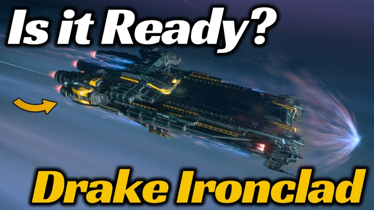 ⛔️Drake Ironclad Update: Is this Massive Cargo Hauling Ship Fixed? Star Citizen 4.8 RSI