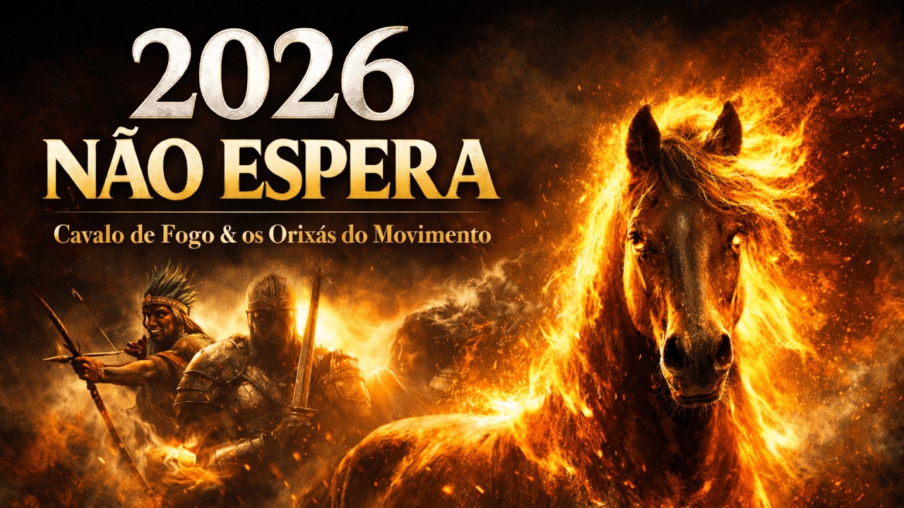 2026 — Cavalo de Fogo, o Tempo Espiritual e a Regência de Oxóssi, Ogum e Iansã