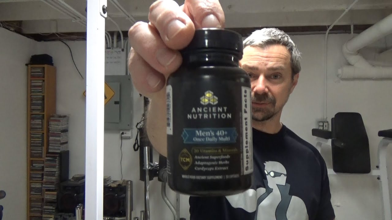 Ancient Nutrition Men's 40+ Multivitamin Review