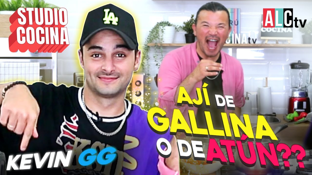 KEVIN GG REACCIONA AL AJI DE PESCADO DE KUMAR PAREDES 🐟 😱 | STUDIO COCINA