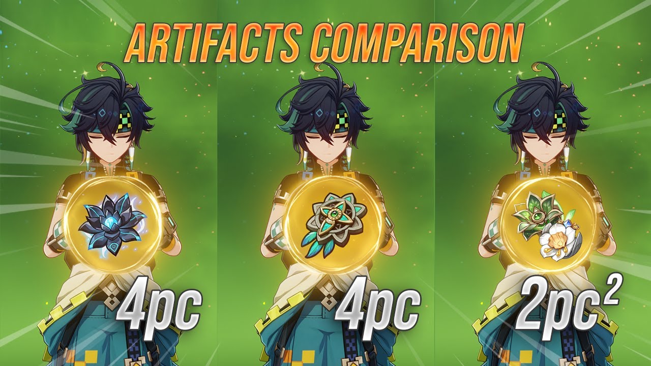 KINICH BEST ARTIFACTS TEST | GENSHIN IMPACT 5.0