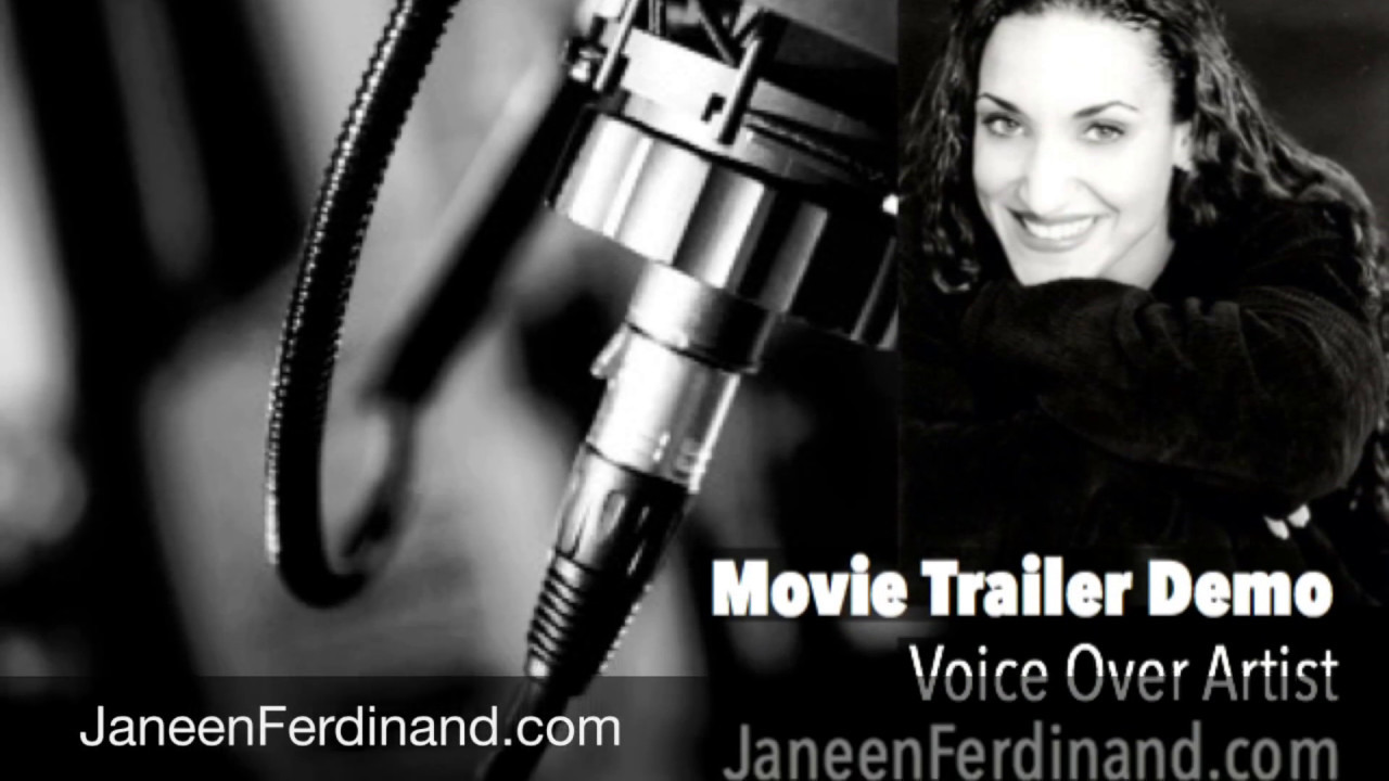 Female Voice Over Artist Demo: Professional Voice For Movie Trailers 