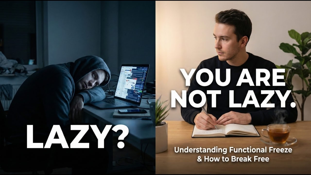 You Are Not Lazy. You Are in Functional Freeze. (The Science & Solution)
