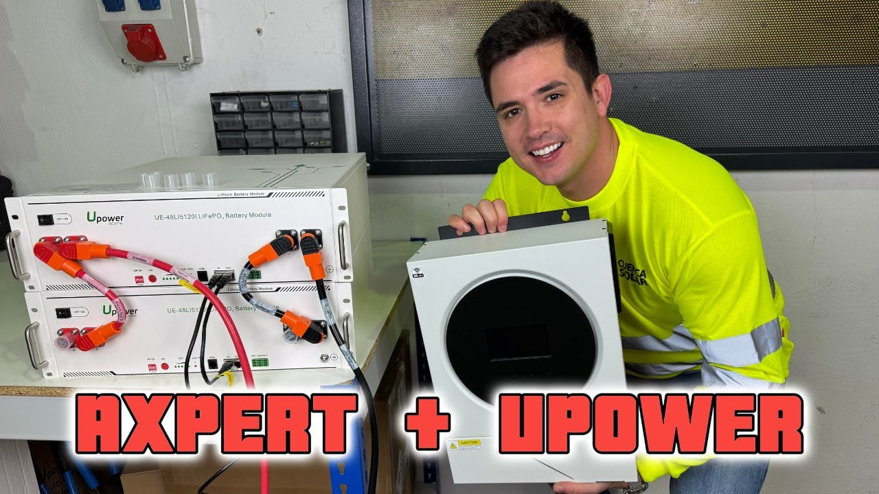 Voltronic Axpert y UPower: Configuración COMPLETA y Puesta en Marcha 🛠️☀️