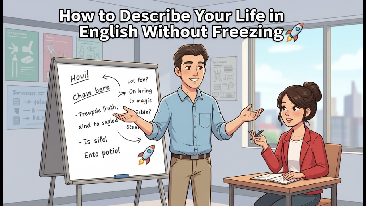 How to Describe Your Life in English Without Freezing 🚀