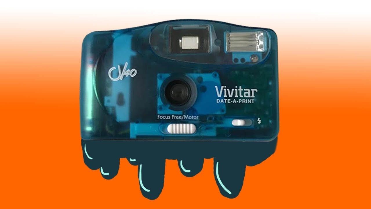 Vivitar CV40 Clear Blue 35mm Point & Shoot + Example Photos