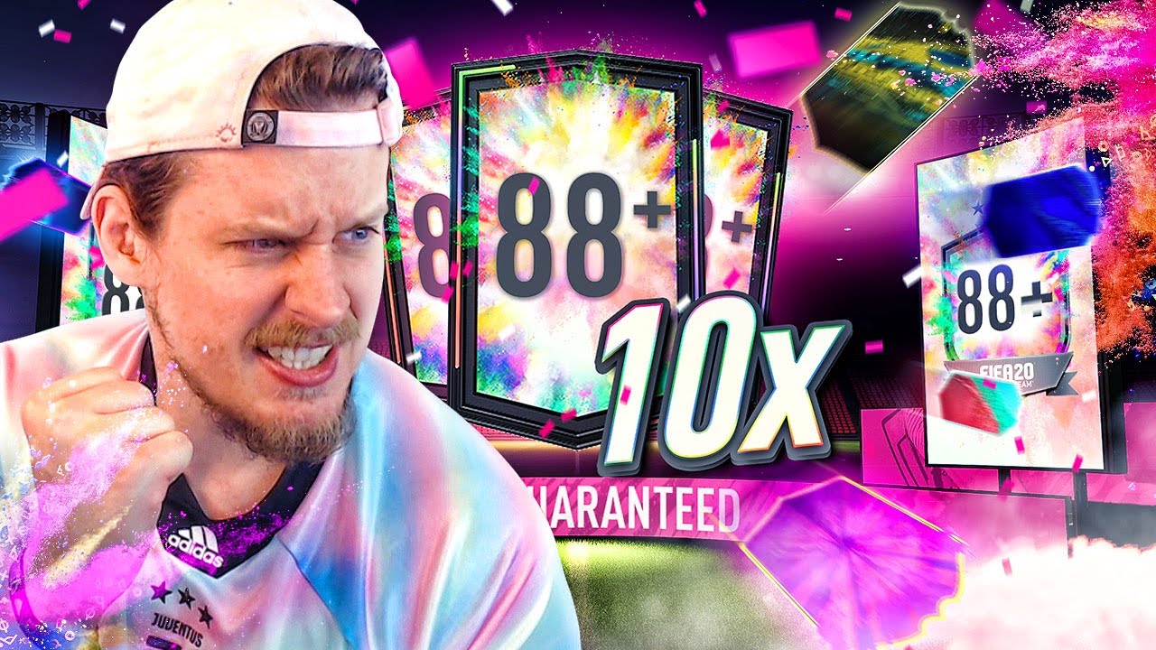 W OR L?! 10X 88+ GUARANTEED PLAYER UPGRADE PACKS! FIFA 20 Ultimate Team