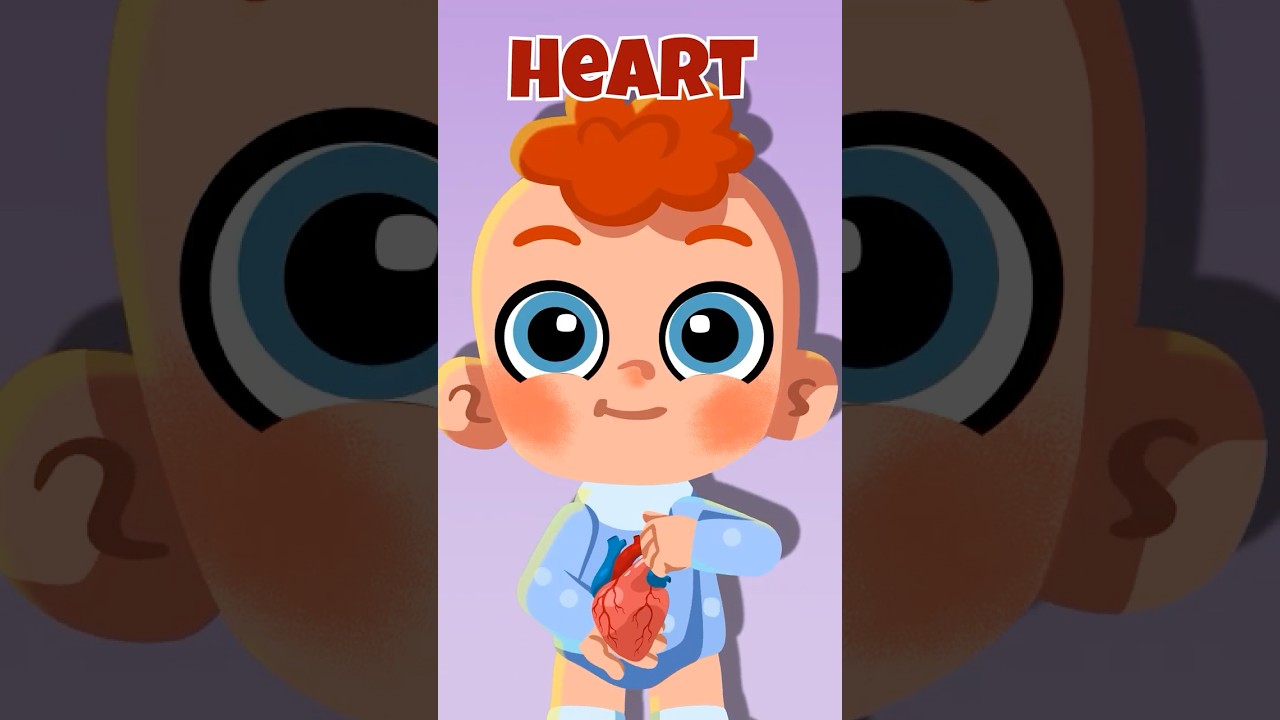 🧠 Body Secrets: Organs Inside Us!❤️ #kids #learn